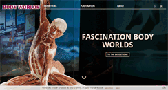 Desktop Screenshot of bodyworlds.com